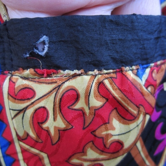 Rock Creek Track jacket Windbreaker Women's S Floral Full Zip Y2K Vintage Retro - Picture 14 of 15